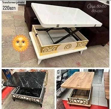 usdul usdol: Jurnal masası, Yeni, Transformer, Dördbucaq masa — 1