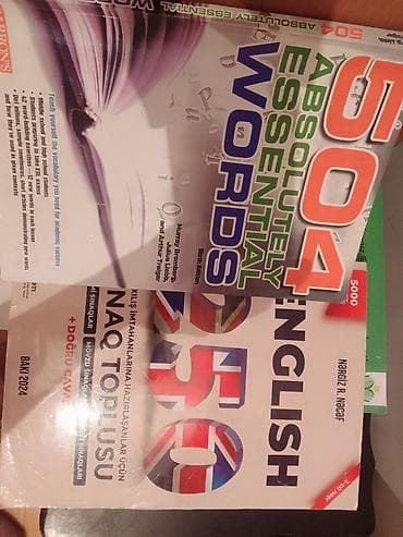 test kitablari: İngilis dili üzrə müxtəlif dərs vəsaitləri və test topluları kitablari — 2