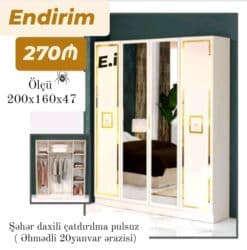 plastmas dolab: Yeni, Düz dolab, Şifonyer — 1