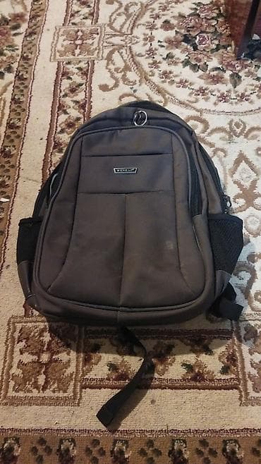 Rukzaklar: WENHAO brendi şəhər tipli bel çantası - Rəng: tünd boz - Material — 1