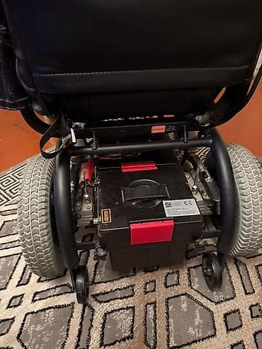 Tibbi maskalar: Elektrik əlil arabası – joystick idarəetməli, rahat oturacaq və — 5