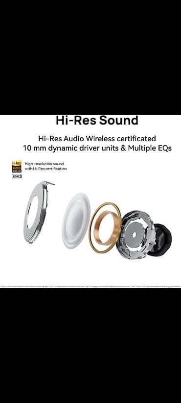 bluetooth qulaqciqlar: İşlənmiş Simsiz (Bluetooth) Qulaqcıqlar, Huawei — 7