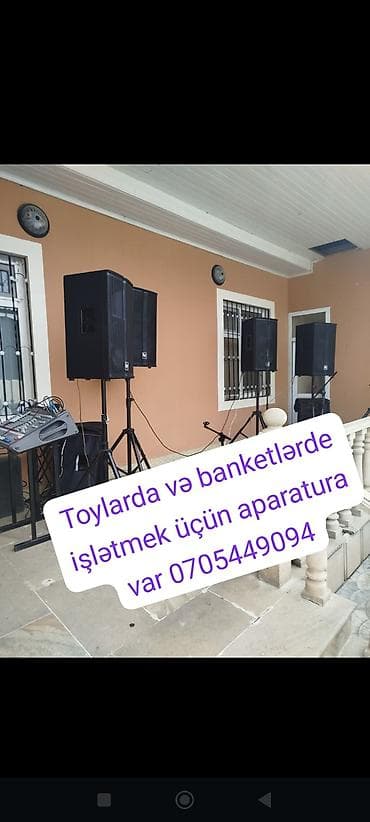 icare ps: Toy və banketlər üçün səs sistemi icarəsi - Peşəkar akustik kolonlar — 2