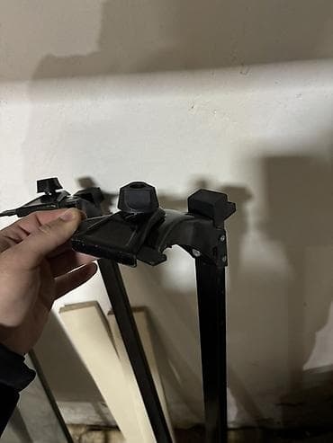 Baqajniklər: Universal avtomobil dam baqajı üçün eninə rels dəsti - 2 ədəd metal — 3