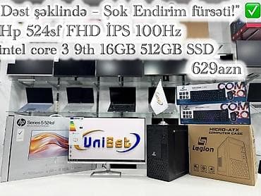 ssd 480gb: Masaüstü kompüter Şəhər: Bakı Yeni?: Bəli Çatdırılma?: Bəli UniSet — 1