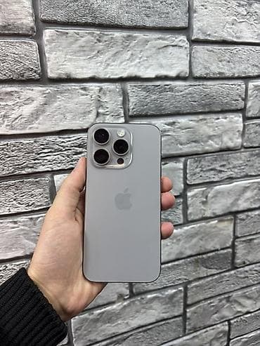 IPhone 15 Pro, 128 GB, Gümüşü, Face ID lalafo.az -da IPhone 15 Pro, 128 GB, Gümüşü, Face ID