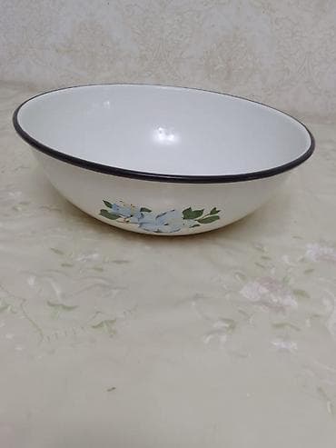 Qab-qacaq və mətbəx ləvazimatları: Nahar dəsti, rəng - Ağ, Metal — 2