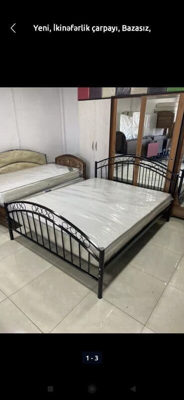 tek neferlik çarpayı: Təknəfərlik çarpayı, Matras ilə — 36