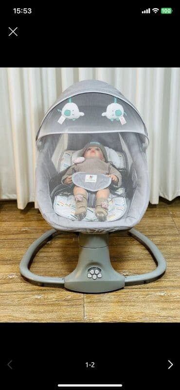 Uşaq masaları: Oğlan və qız üçün, Dördbucaq, Beşik, Dəstsiz, Matras ilə, Yellənmə mexanizm ilə — 2