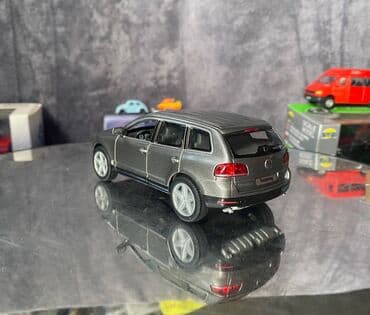 20 qepik: Коллекционная модель volkswagen touareg grey metallic 2003 kinsmart — 11