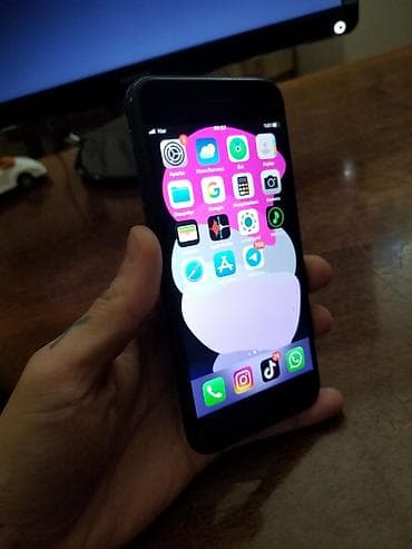 redmi note 14 ikinci el: IPhone 7, 32 GB, Qara, Barmaq izi — 1