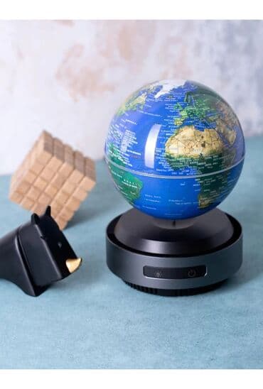 Güzgülər: Təsvir Avtomatik qaldırma funksiyası ilə havaya qalxan işıqlı qlobus — 2