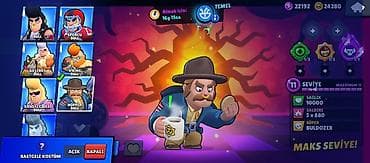 oline is: Brawl Stars oyunu üçün hesab - Kupa: 11,312 - Savaşçılar: 71/104 - — 8