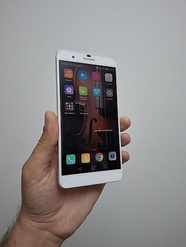 processor core i7: Honor 6x 2016, 32 GB, rəng - Ağ, Sensor — 4