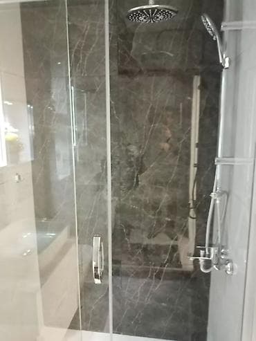 dush kabina: Üstü açıq kabina, Düzbucaqlı — 3