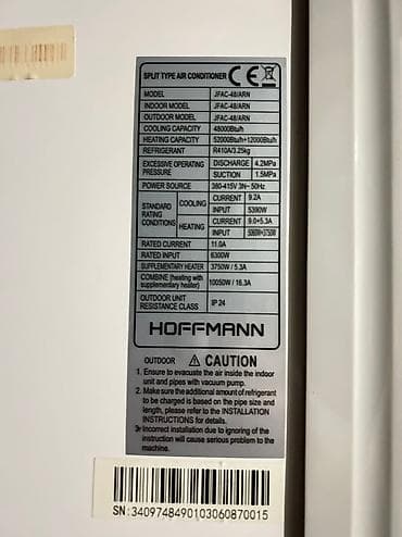 kondisioner 100 kv: Kondisioner Hoffmann, Yeni, 100-dən çox kv. m, Daxili blok, Kredit yoxdur — 4