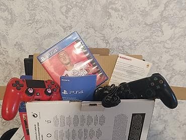 pultu: FİFA20—CUH-2216A ən son model PS4 slim 500GB az işlənmiş-təzə kimi — 3