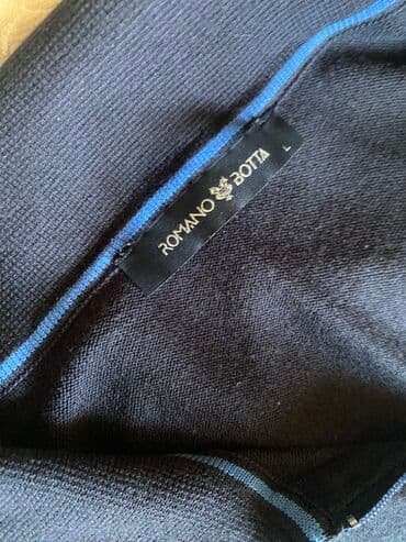 goy daş: Polo köynək, L, rəng - Göy — 2