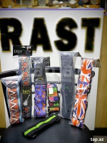 qitaralar: Gitara kemeri, Gitara remenleri, gitara üçün aksessuarlar gitara — 1