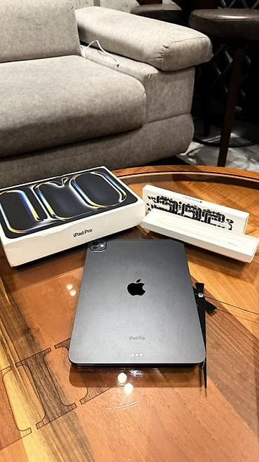ipad planşet: Apple iPad Pro + Apple Pencil Pro dəsti Məhsul:Original məhsuldu yep — 4