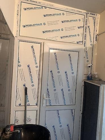 islenmis plastik qapi: PVC qapı-pəncərə sistemi - Brend: WorldHaus profil sistemi - — 2