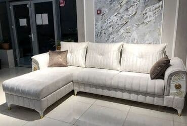 синтепоновая подушка: Угловой диван, Новый, Раскладной, С подъемным механизмом, Ткань, Бесплатная доставка — 1