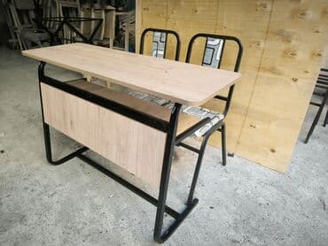 письменный стол с полками: Kompüter masası, Yeni, Açılmayan, Taxta, Dördbucaq masa — 3