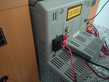 ev antenası: SANYO MP3 Micro Component System – 2 kolonkalı kompakt musiqi mərkəzi — 2