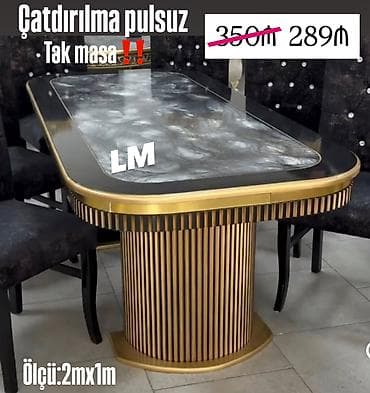 ceviz: ⚜️ KLASSİK Tumbalı masa Qiymət : 299₼ — 2