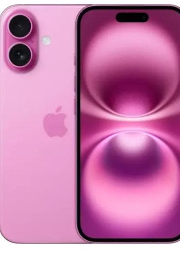iphone pro max: IPhone 16, 128 GB, Çəhrayı, Face ID — 3