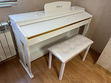 symphony: Ağ rəngdə “Symphony” rəqəmsal piano – ev və studiya üçün zərif modellə — 5