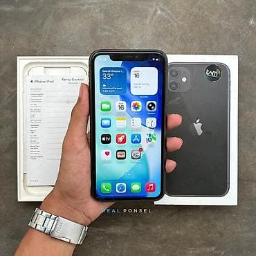 ipad mini 5 ikinci el: IPhone 11, 128 GB, Qara, Face ID — 2