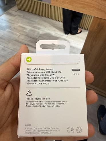 iphone 4 usb kabel: Simsiz şarj cihazı Apple, 20 Vt, Yeni — 2