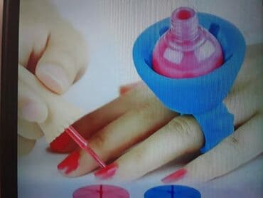 xonça şəkli çəkmək: Dırnaq üçün lak, Yeni, Ünvandan götürmə — 4