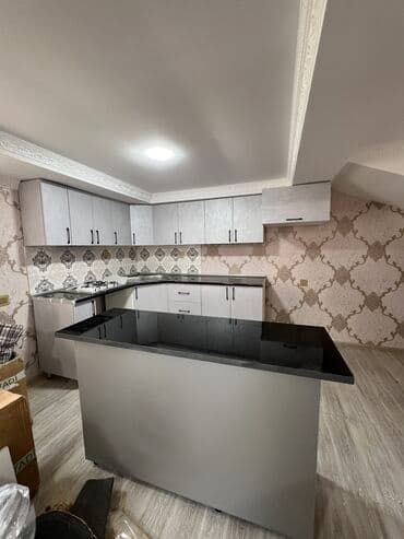 su cenı: Sifarişlə mətbəx dəsti, Özü çəkən petlələr, MDF, Kredit var, Pulsuz çatdırılma — 3