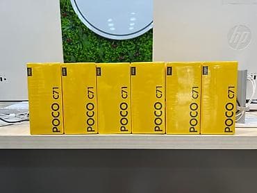 xor telefon: Poco C71, rəng - Sarı — 1