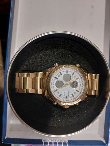 дождевик купить в баку: Yeni, Qol saatı, Rolex, rəng - Qızılı — 2