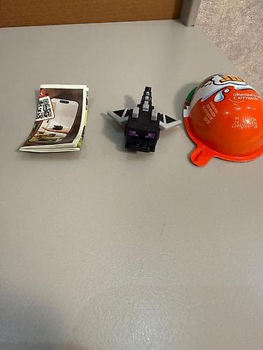 iran konfeti: Məhsul: Kinder Joy – Minecraft seriyası, oyunçaqlı şokolad kremi — 3