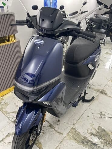 samakatlar elektiriksiz mingecevir ucuz: Elektrik moped – Motozade brendi Motor: 1500 W Maksimal sürət: 72 km/s — 1