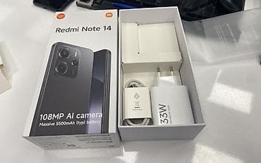 telefonlar satisi: Redmi Note 14, 128 GB, rəng - Qara — 2