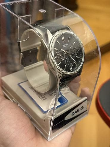 Smart qolbaqlar: Qol saatı, Casio, rəng - Qara — 3