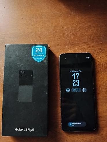 Samsung Galaxy Z Flip 5, 256 GB, rəng - Bənövşəyi, Zəmanət