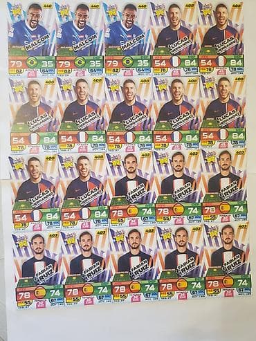 messi formaları: Futbol kolleksiya kartları dəsti 195 kart - Seriya: Blast Cards — 8