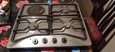 metbex qaz: Qarışıq sobası Quraşdırılan, 4 gözlü — 1