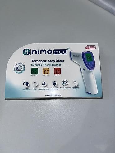 Hnimomed temassız infrared termometr Xüsusiyyətlər: - Bədən və əşya