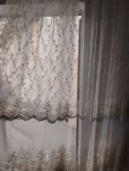 pencere perde: Yeni, Vilyur Pərdə, rəng - Ağ, Ünvandan götürmə — 14