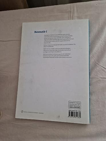 Школьные учебники: Məhsul: “Matematik-I” dərsliyi Nəşriyyat: Anadolu Universiteti — 2