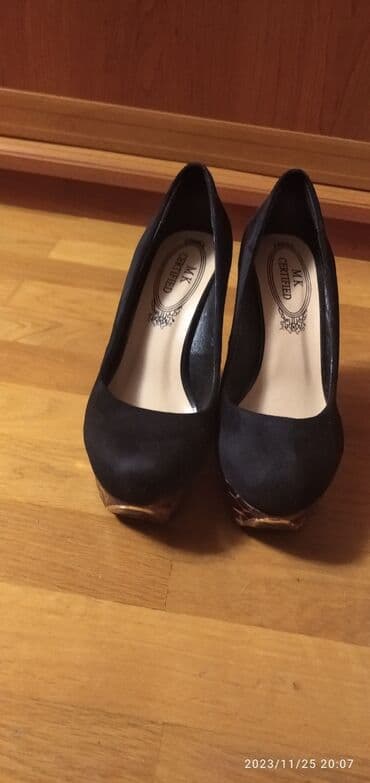 босоножки на тракторной подошве с каблуком: Tuflilər, Ölçü: 39, Yeni — 2