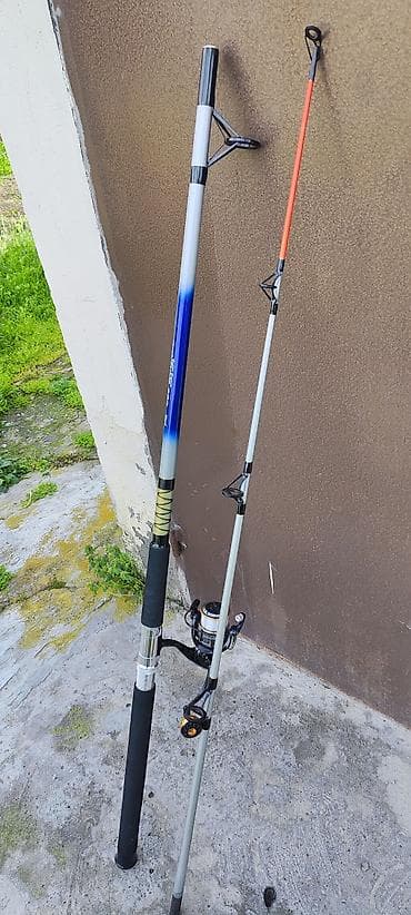 balıqcı stulu: Balıqçılıq seti – qamış və makara - Qamış: Bando ARG Condor 270 - — 1