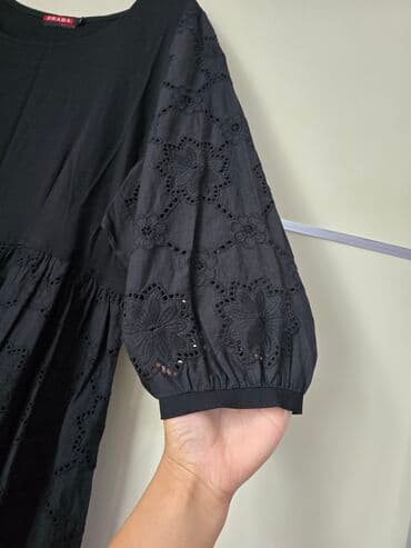 деревянные изделия на заказ: Повседневное платье, Миди, Prada — 3